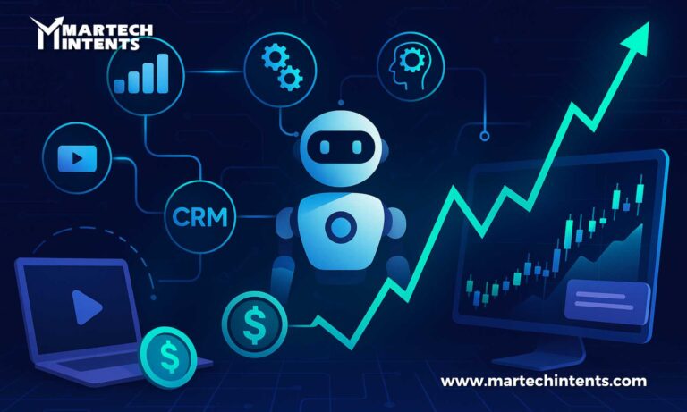 Martech Integration connecting CRM, marketing automation, analytics, and customer data