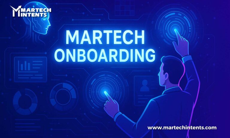 Martech onboarding process for marketing teams