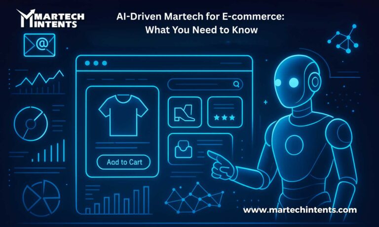 AI-driven MarTech technology improving e-commerce marketing and customer experiences
