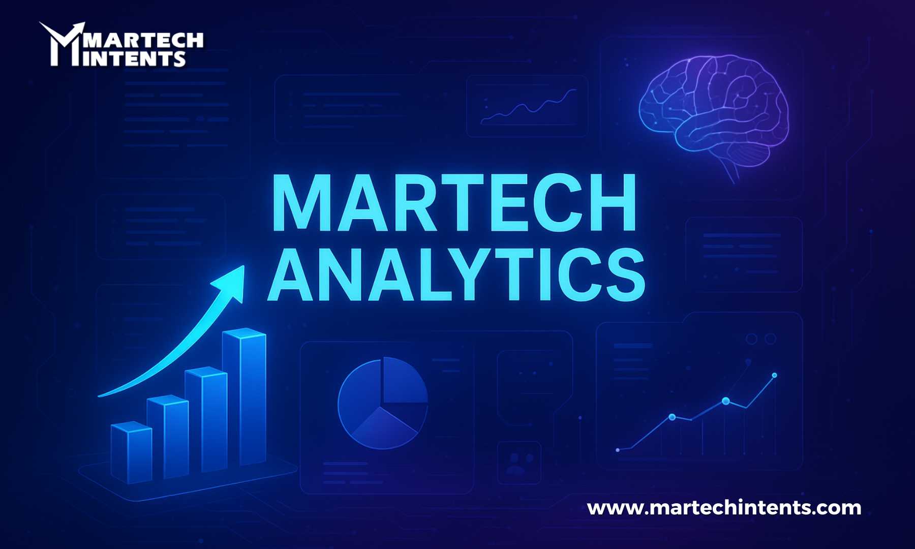 Martech Analytics dashboard showing marketing performance and ROI insights