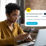 Generative AI in email marketing creating personalized email campaigns