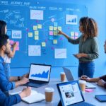 Marketing campaign conversions showing clicks, website traffic, and customer sales results