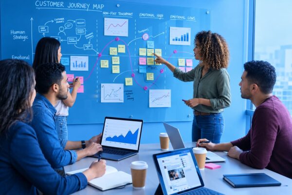 Marketing campaign conversions showing clicks, website traffic, and customer sales results