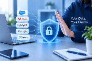 Technology vendor lock-in prevention and marketing data protection