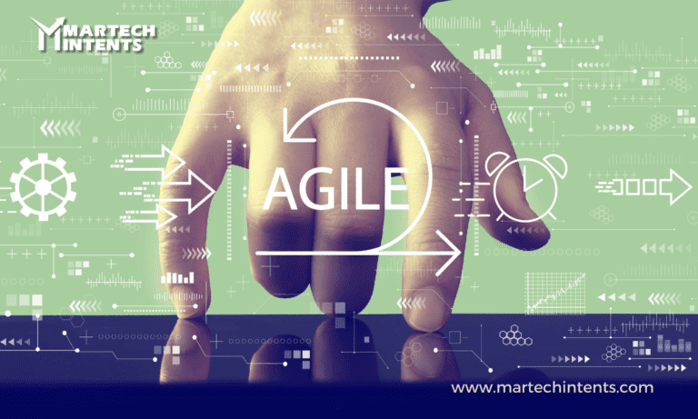 Agile marketing team planning campaigns using data and customer insights