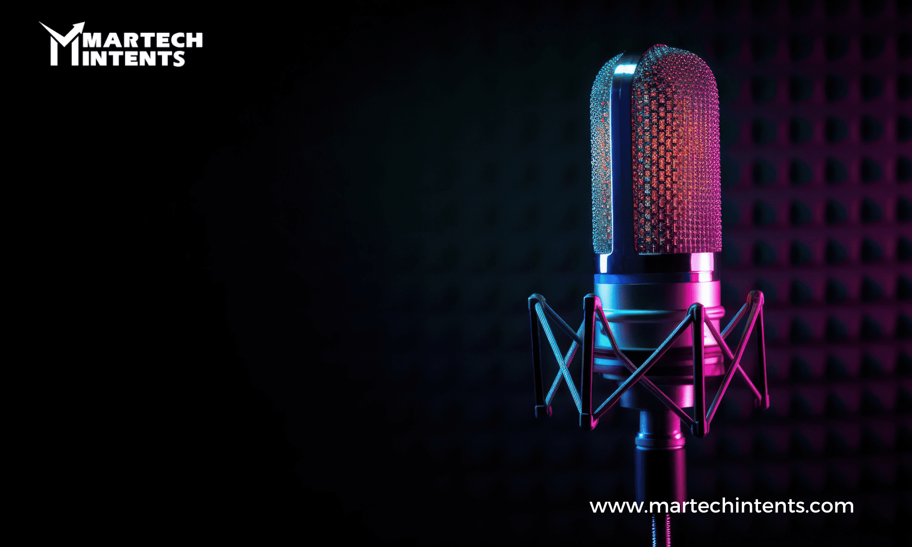 A picture showing podcast